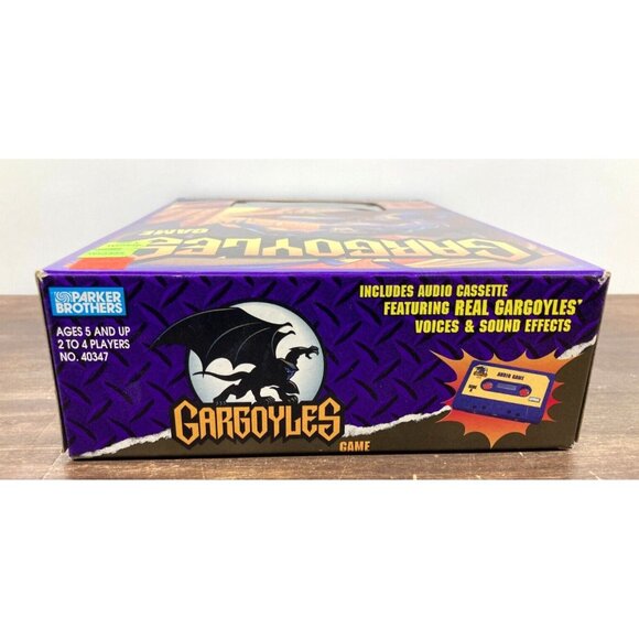 Vintage 1995 Gargoyles Audio Cassette Board Game Parker Brothers New In Box - Picture 6 of 11